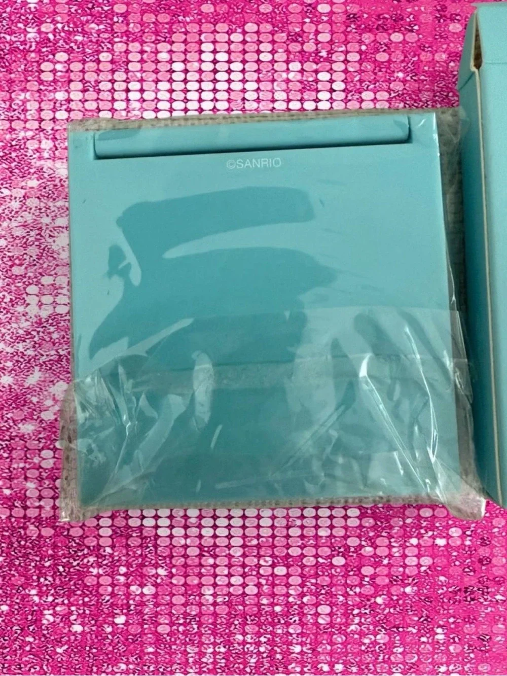 Hello Kitty Sanrio Chococat Glamnetic compact magnification mirror